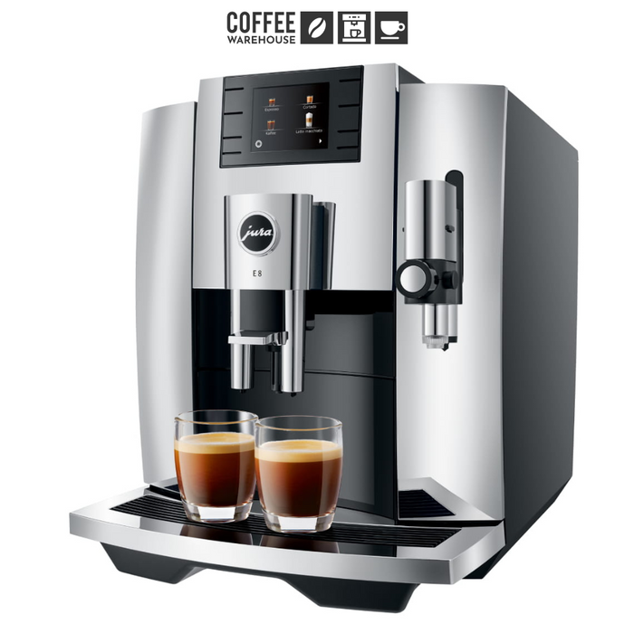 Jura S8 Super Automatic Coffee Machine - Piano Black