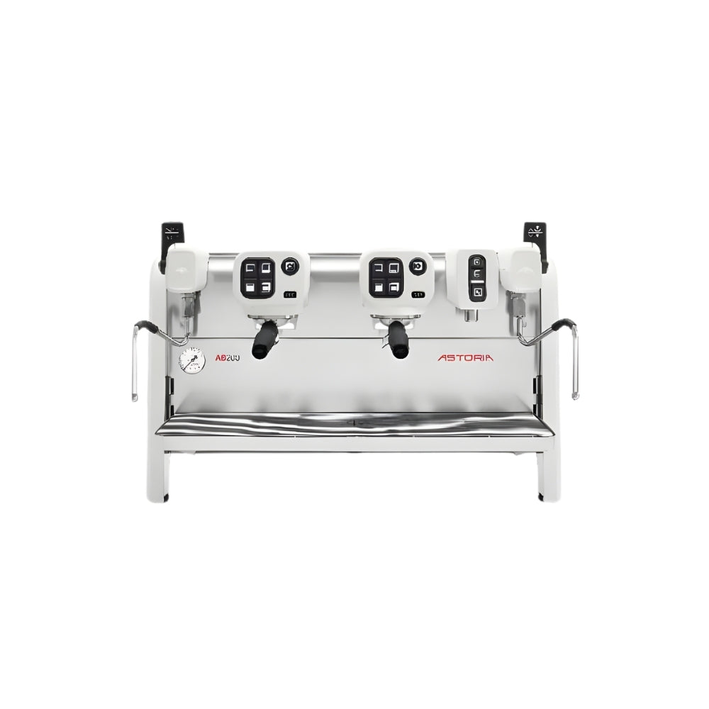 Astoria AB 200 2-Group Semi-Automatic Espresso Machine - White