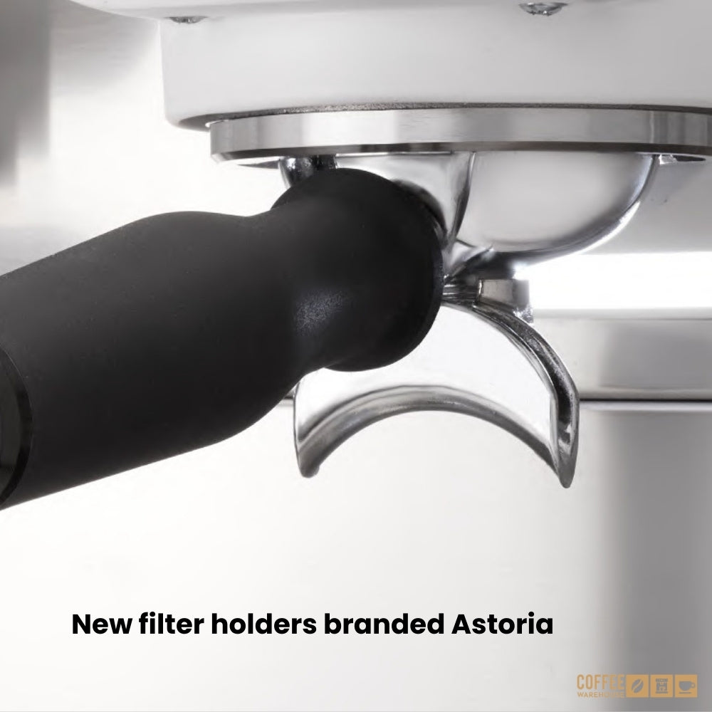 Astoria AB 200 2-Group Semi-Automatic Espresso Machine - White