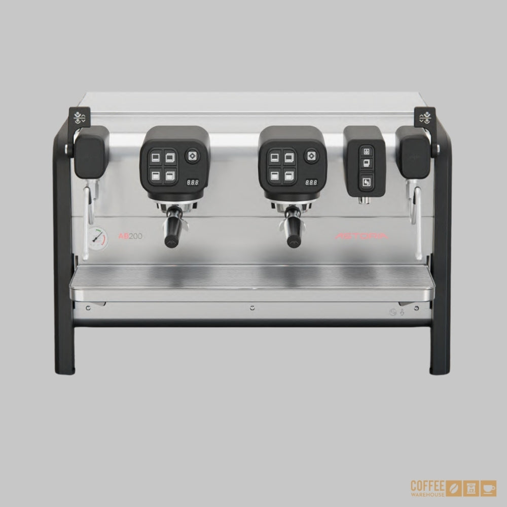 Astoria AB 200 2-Group Semi-Automatic Espresso Machine - Deep Black