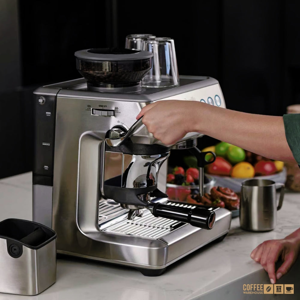Breville Barista Express Impress - Damson Blue