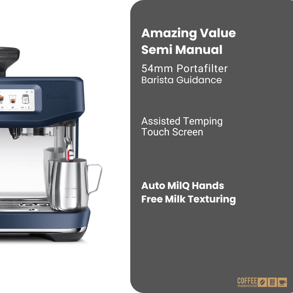 Breville Barista Touch Impress - Damson Blue