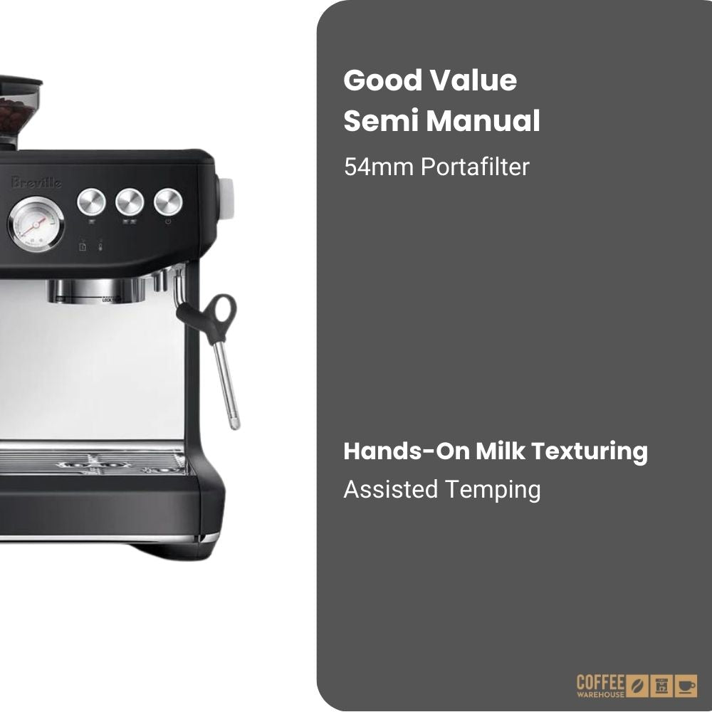 Breville Barista Express Impress - Black Truffle