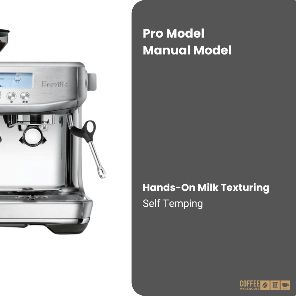 Breville Barista Pro Espresso Machine - Brushed Stainless