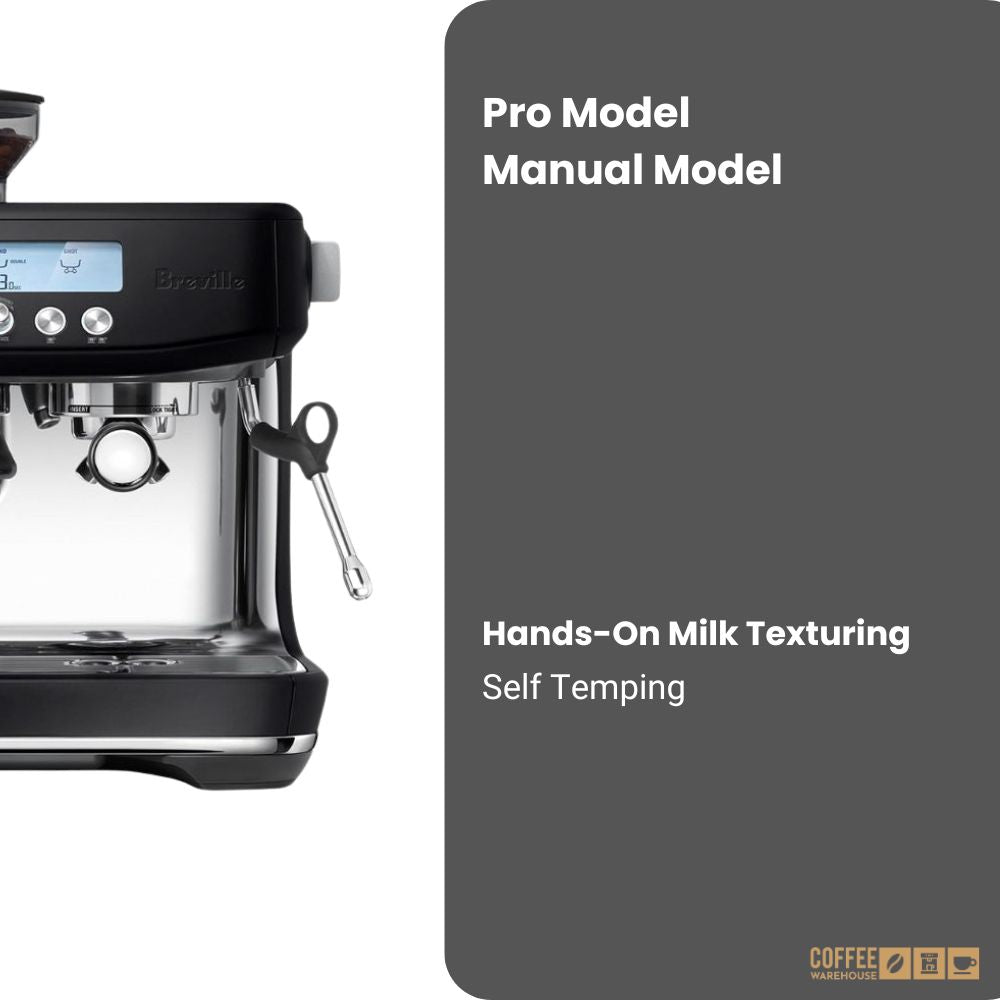 Breville Barista Pro Espresso Machine - Black Truffle