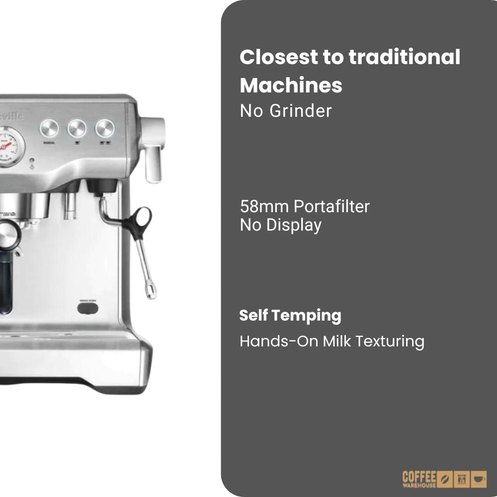 Breville Dual Boiler Espresso Machine - Brushed Stainless