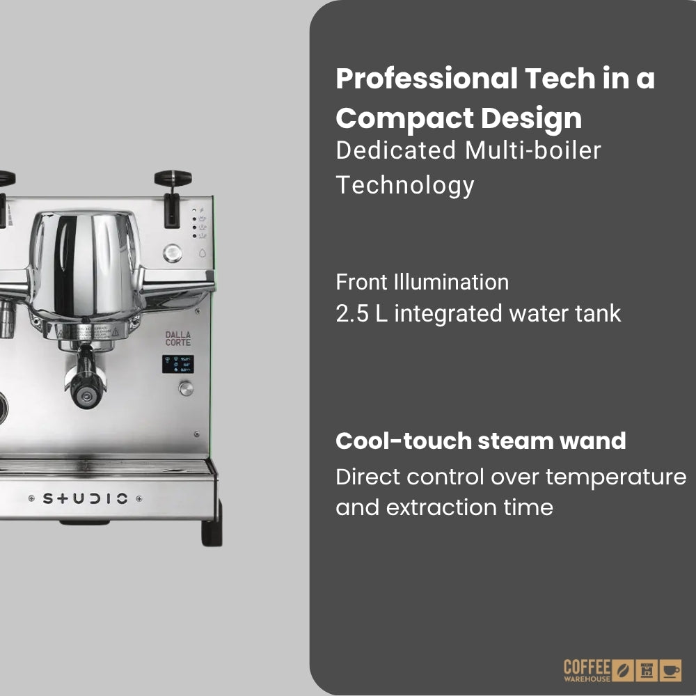 Dalla Corte Studio One 1 Group Espresso Machine