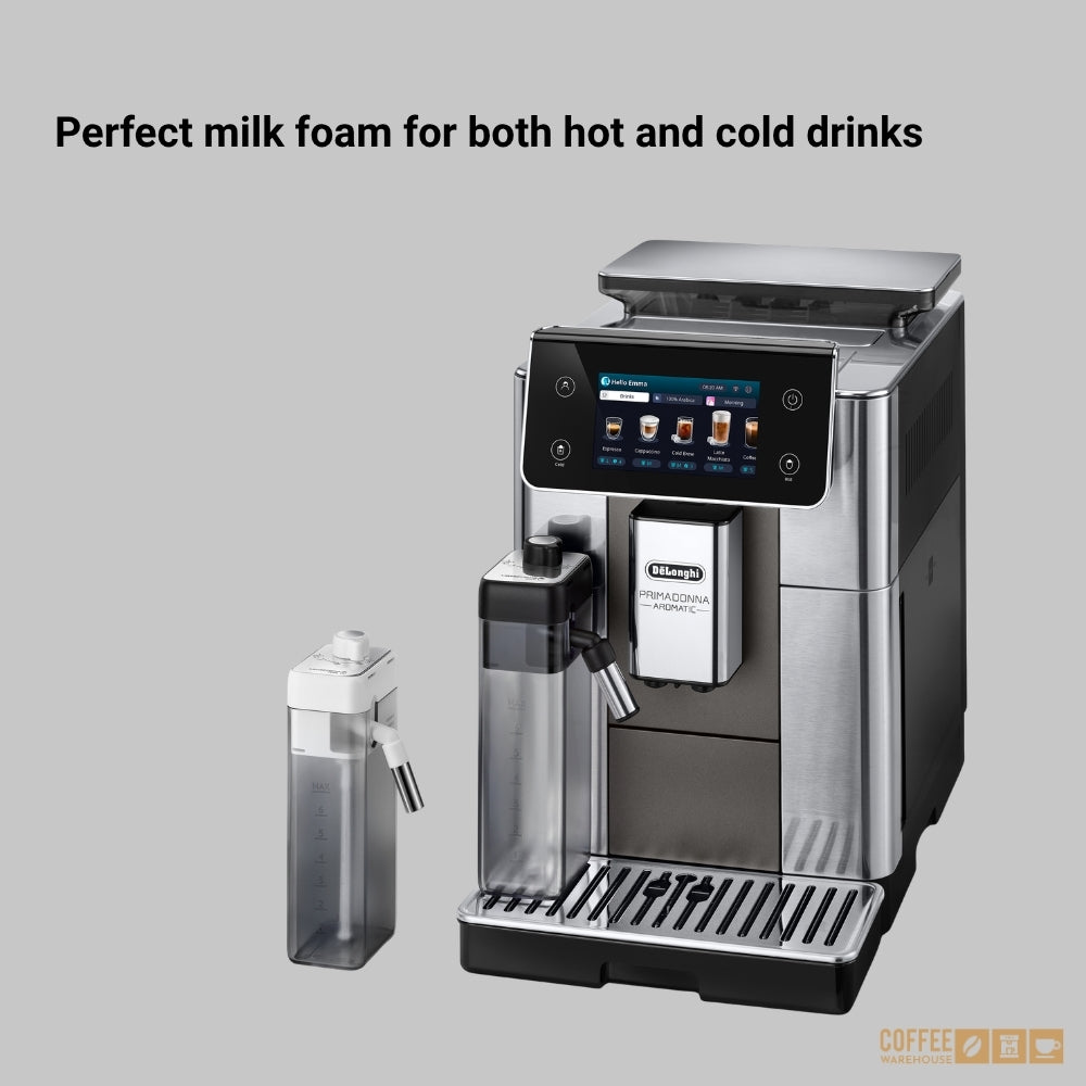DeLonghi PrimaDonna Aromatic hot and cold carafes