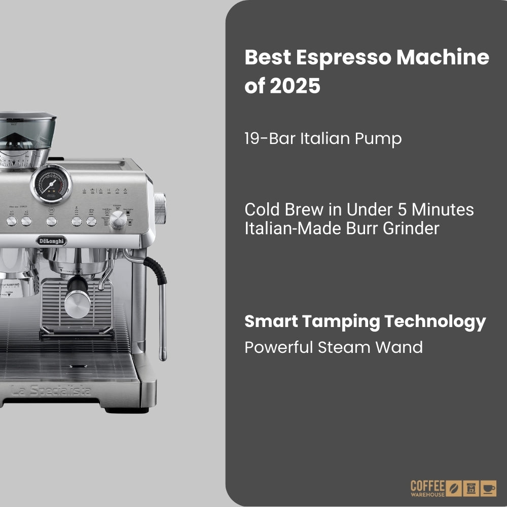 De'Longhi La Specialista Opera Espresso Machine with Cold Brew - EC9555M