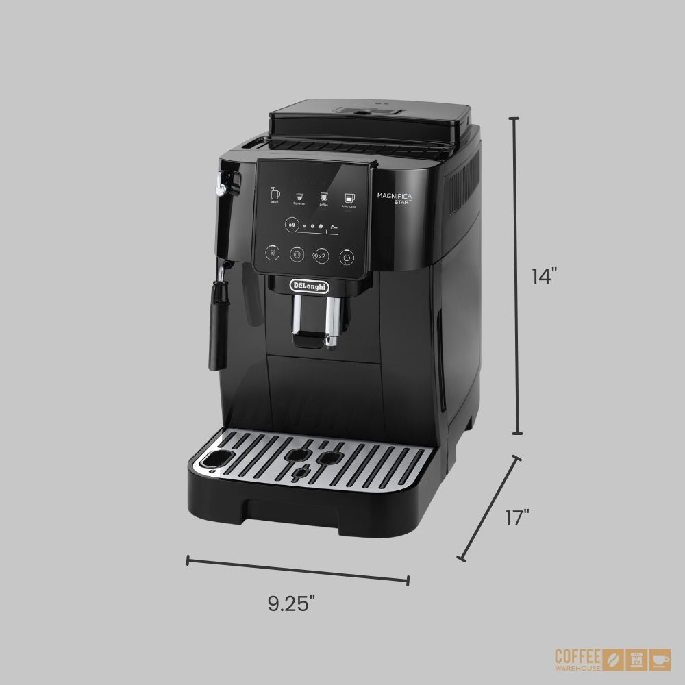 De’Longhi Magnifica Start Espresso Machine with Manual Milk Frothing - Black