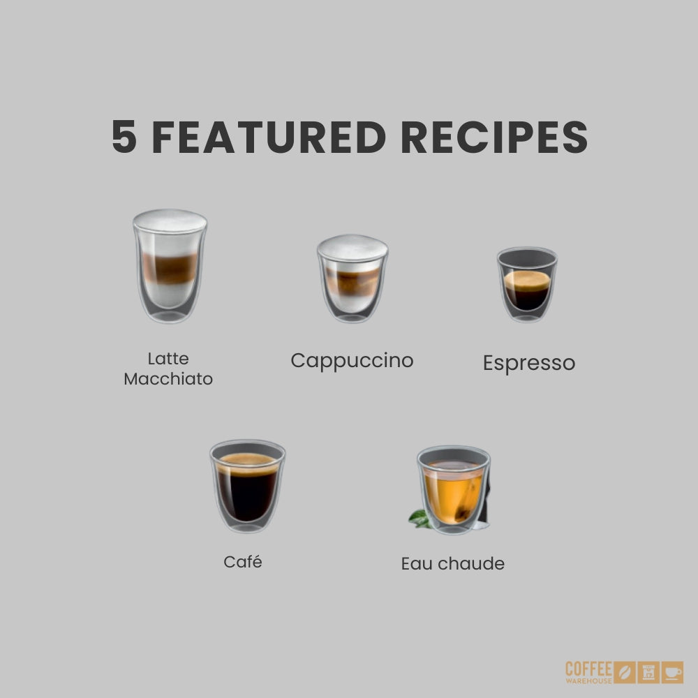 De’Longhi Magnifica Start Espresso Machine with LatteCrema System - Black