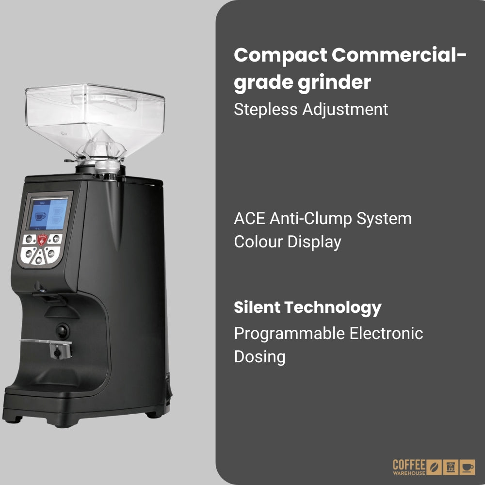 Eureka Atom-60 Digital Grinder - Black