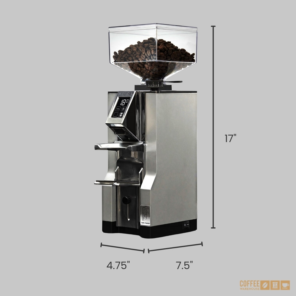 Eureka Mignon Libra-55 Digital Grinder - Chrome