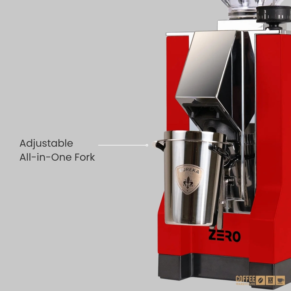 Eureka Mignon Zero-55 Digital Grinder - Red