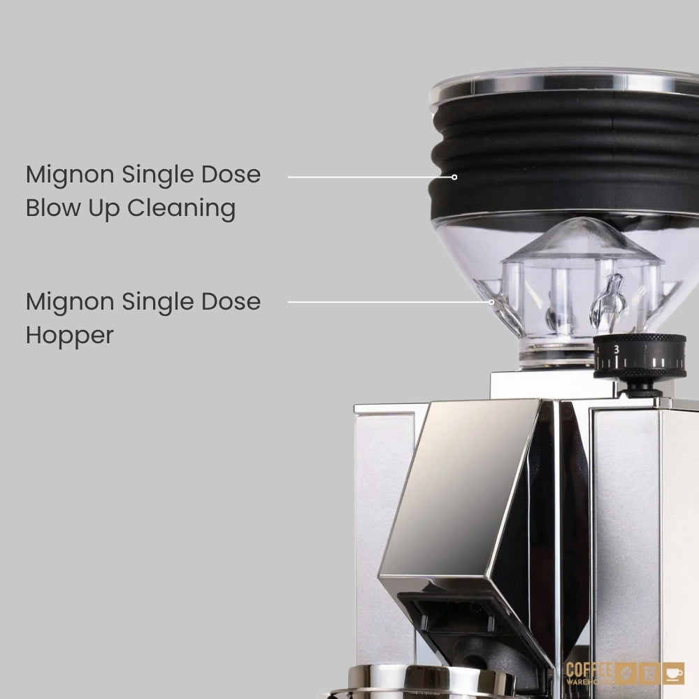 Eureka Mignon Zero-55 Digital Grinder - Chrome