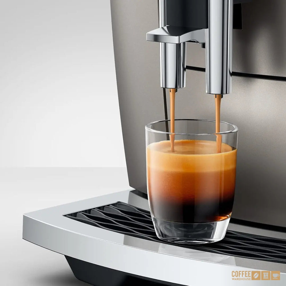 JURA E8 (NAD) Automatic Coffee Machine - Midnight Silver