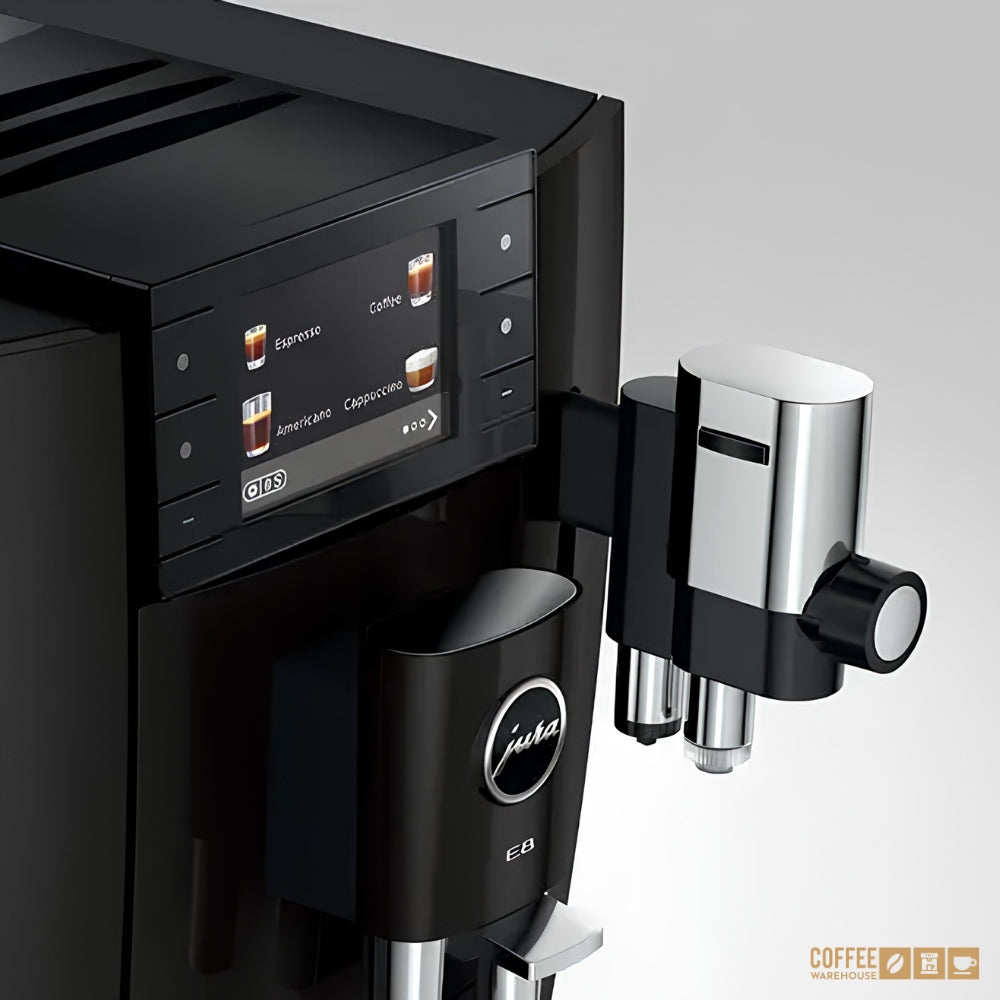 JURA E8 (NAD) Automatic Coffee Machine - Piano Black