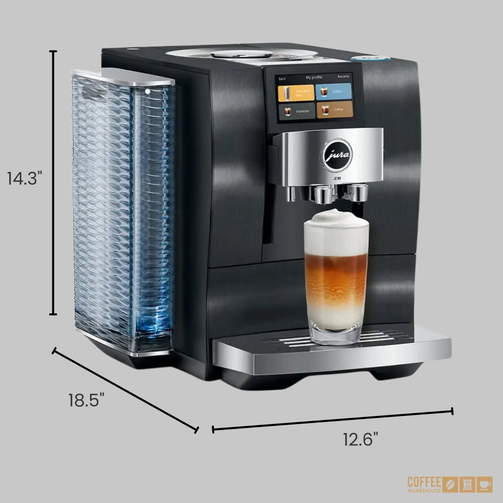JURA Z10 Gen 2 (NAB) Automatic Coffee Machine - Aluminum Black