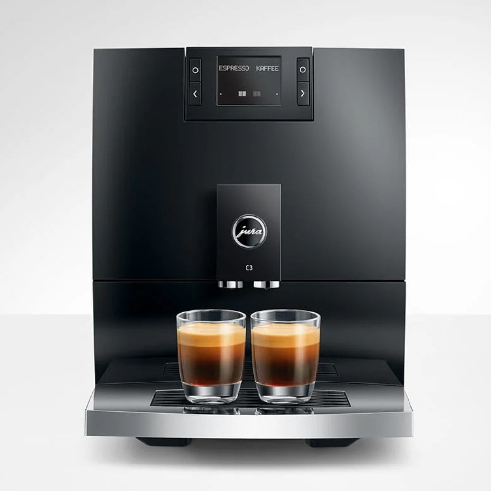 Jura C3 Super Automatic Coffee Machine - Piano Black