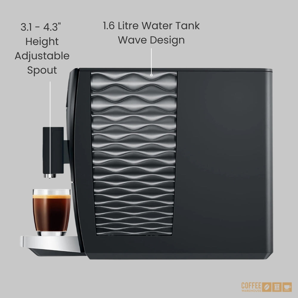 Jura C3 Super Automatic Coffee Machine - Piano Black