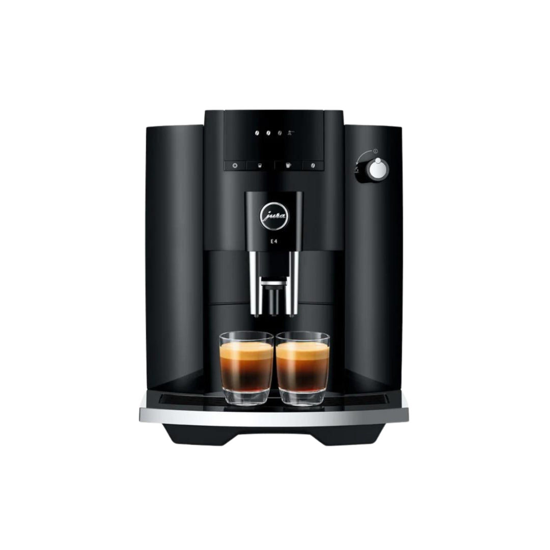 Jura E4 Super Automatic Coffee Machine - Piano Black