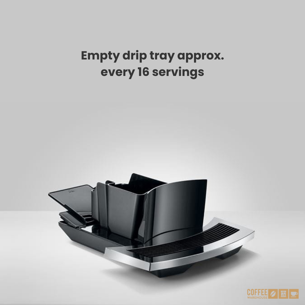 Jura E4 Super Automatic Coffee Machine - Piano Black
