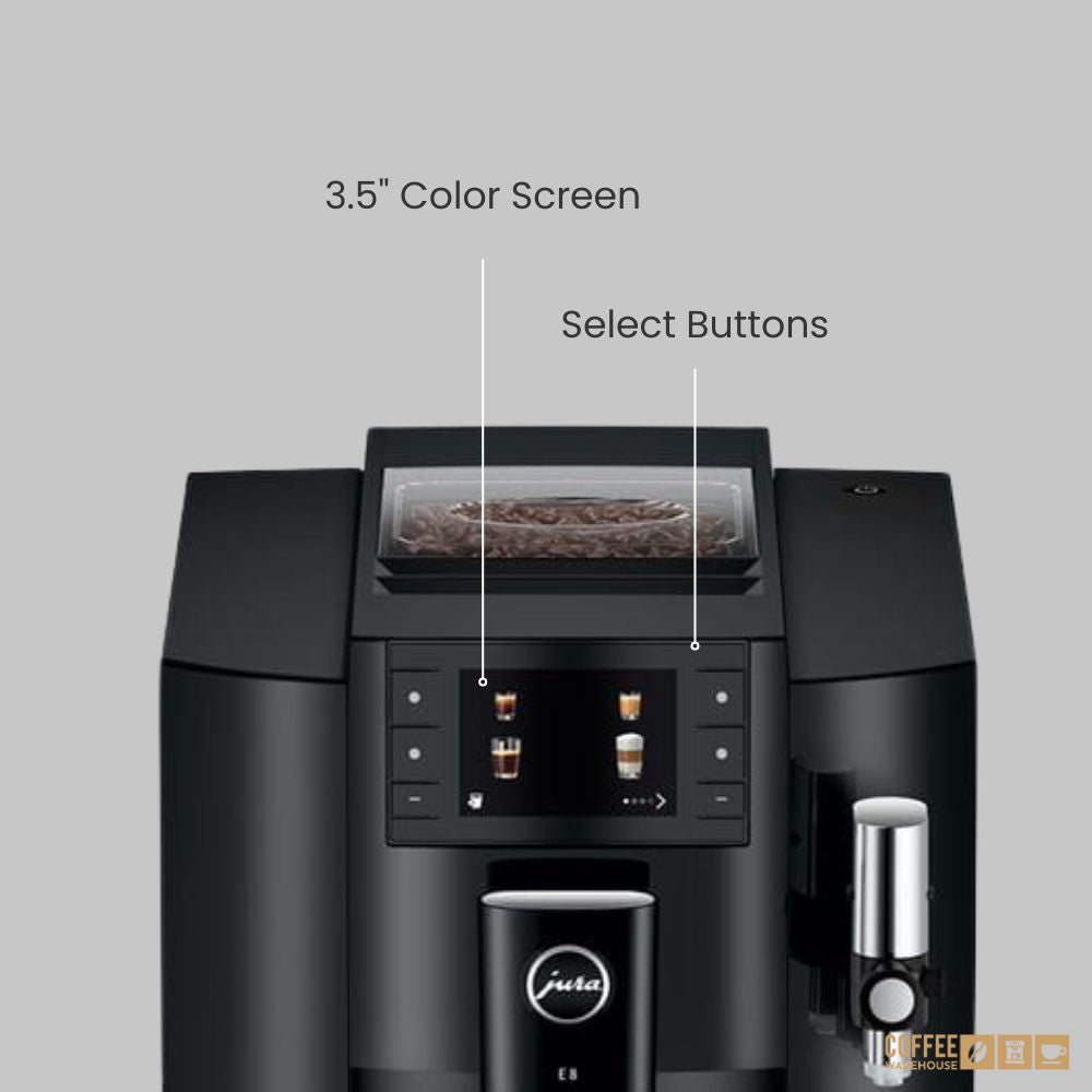 New Jura E8 Piano Black - 4th Generation