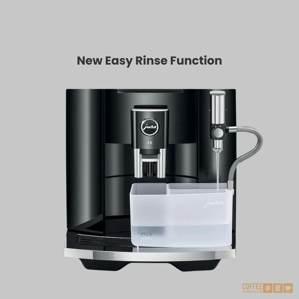 New Jura E8 Piano Black - 4th Generation