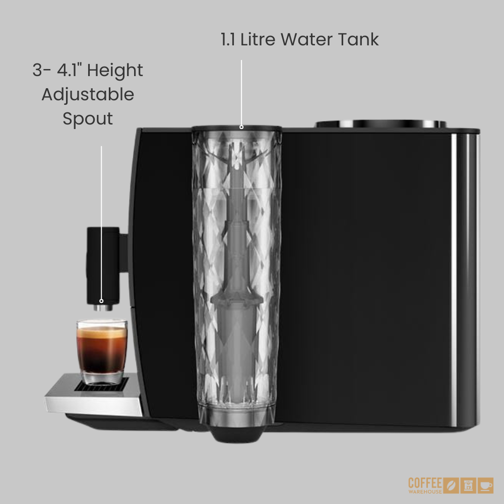 Jura ENA 4 Super Automatic Coffee Machine - Metropolitan Black