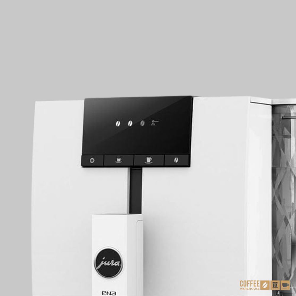 Jura ENA 4 Super Automatic Coffee Machine - Nordic White
