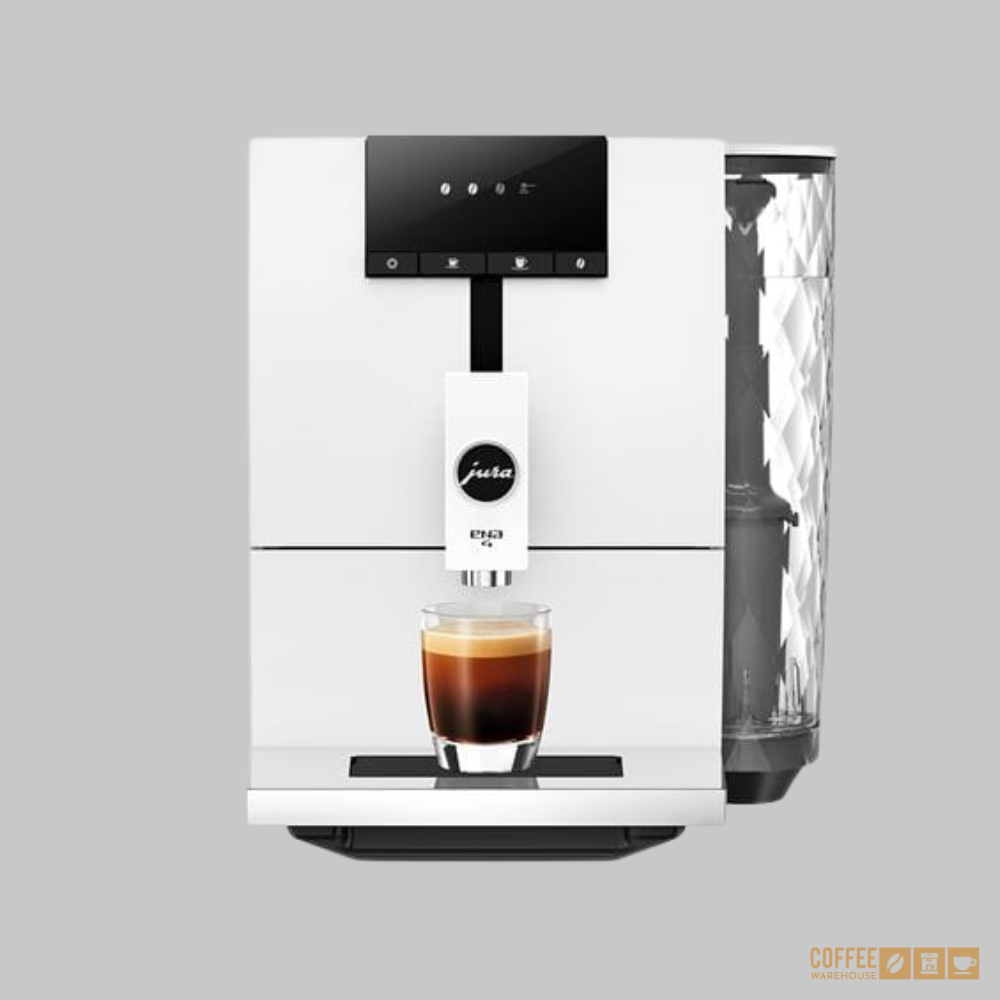 Jura ENA 4 Super Automatic Coffee Machine - Nordic White