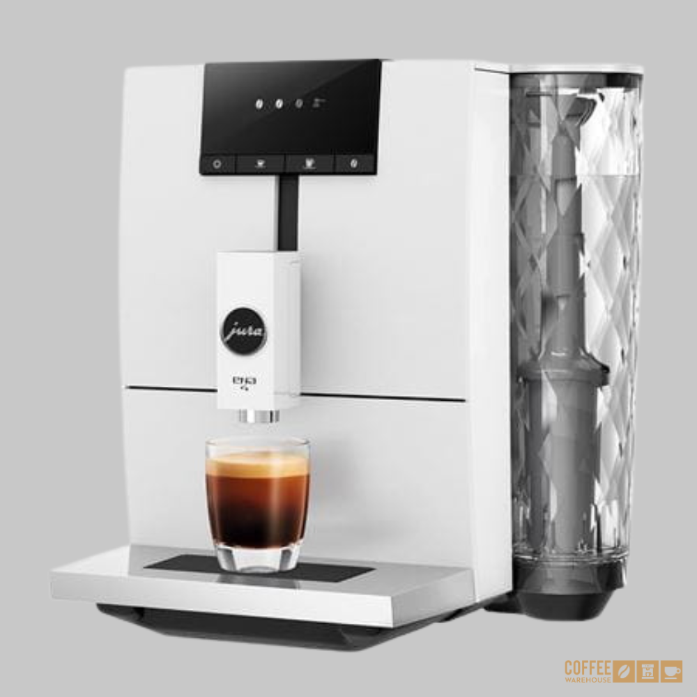 Jura ENA 4 Super Automatic Coffee Machine - Nordic White