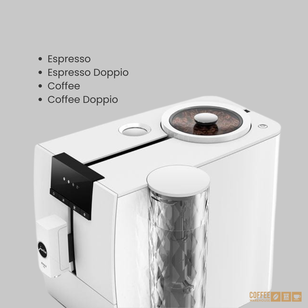 Jura ENA 4 Super Automatic Coffee Machine - Nordic White