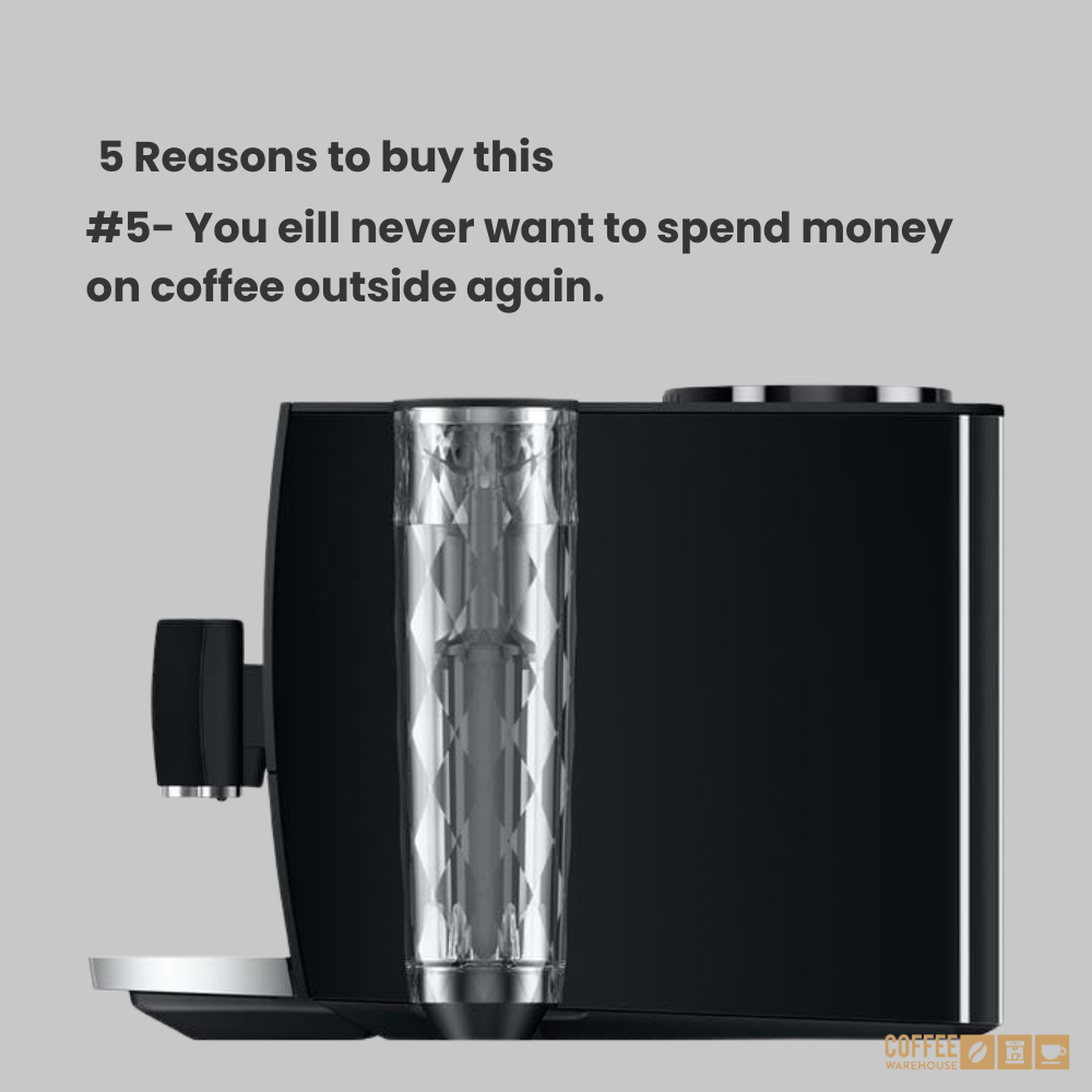 Jura ENA8 Super Automatic Coffee Machine - Metropolitan Black