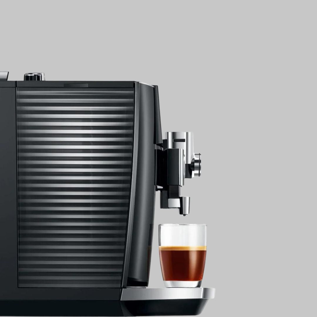 Jura J8 Twin Super Automatic Coffee Machine - Diamond Black