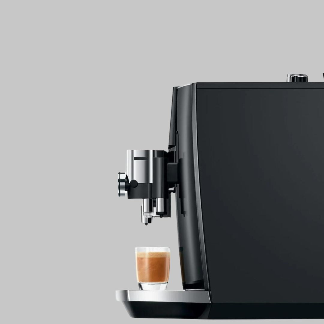 Jura J8 Twin Super Automatic Coffee Machine - Diamond Black