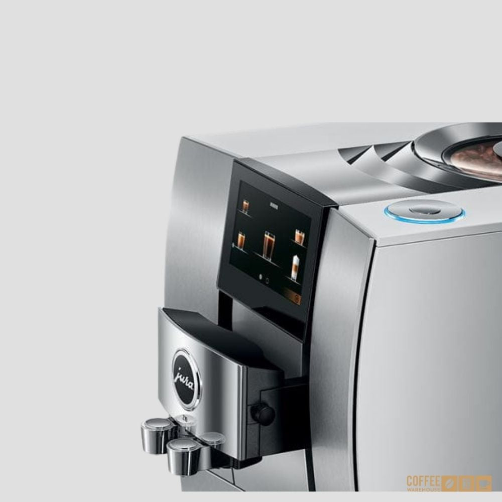 Jura Z10 Hot and Cold Brew Coffee Machine - Aluminum White