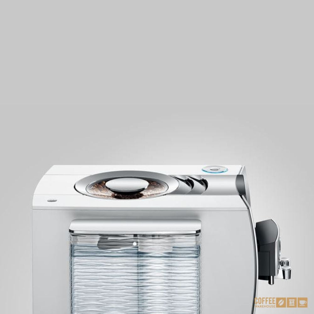 Jura Z10 Hot and Cold Brew Coffee Machine - Aluminum White