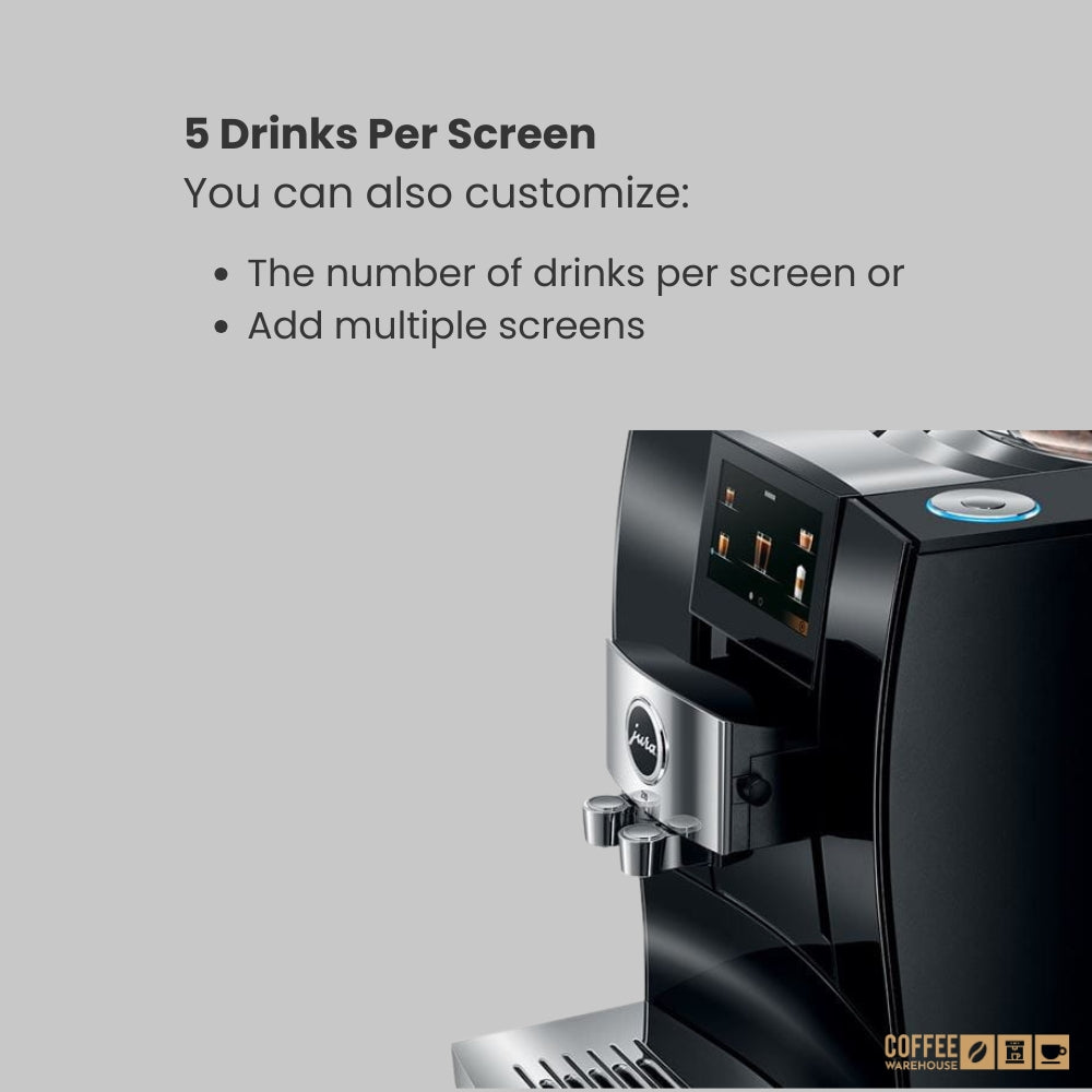 Jura Z10 Hot and Cold Brew Coffee Machine -Diamond Black