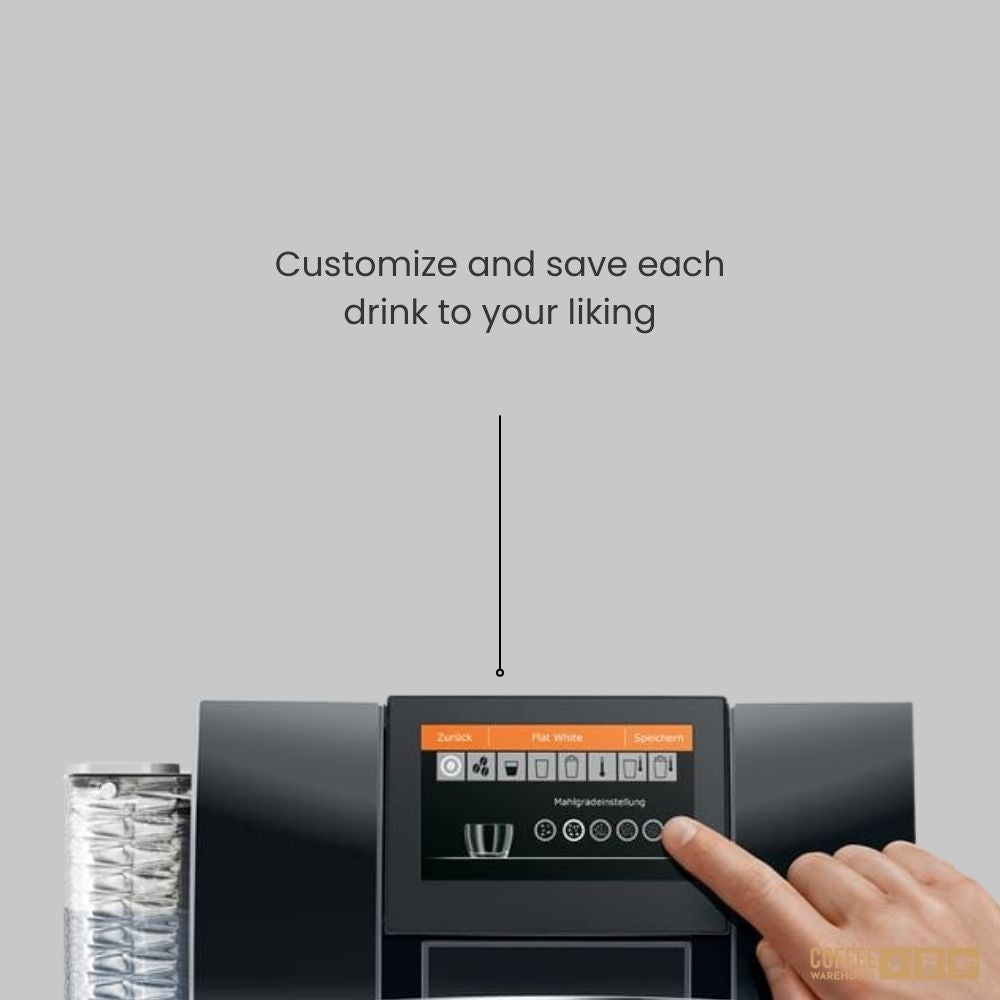 Jura Z10 Hot and Cold Brew Coffee Machine -Diamond Black