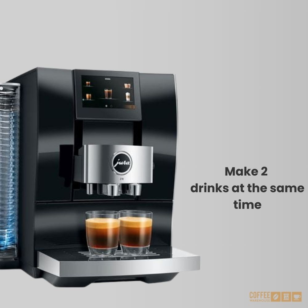 Jura Z10 Hot and Cold Brew Coffee Machine -Diamond Black