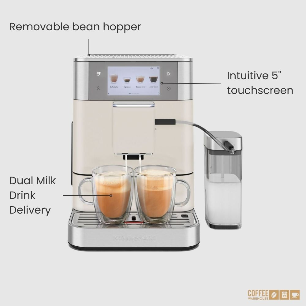 KitchenAid Super Automatic Espresso Machine KF8 - Porcelain