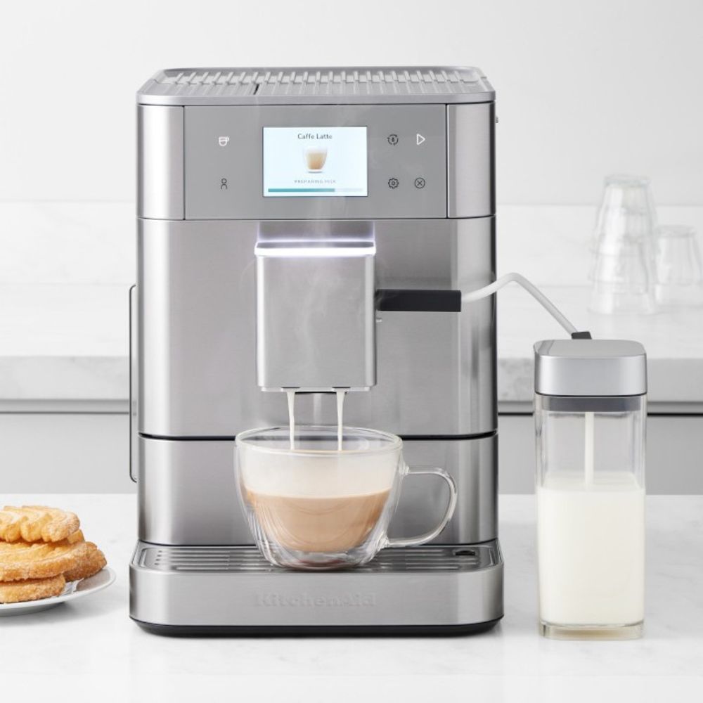 KitchenAid Super Automatic Espresso Machine KF8 - Stainless Steel