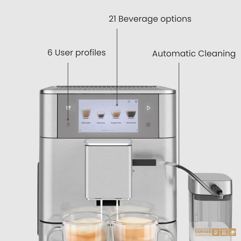 KitchenAid Super Automatic Espresso Machine KF8 - Stainless Steel