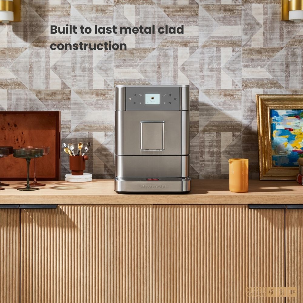 KitchenAid Super Automatic Espresso Machine KF6 - Stainless Steel Finish