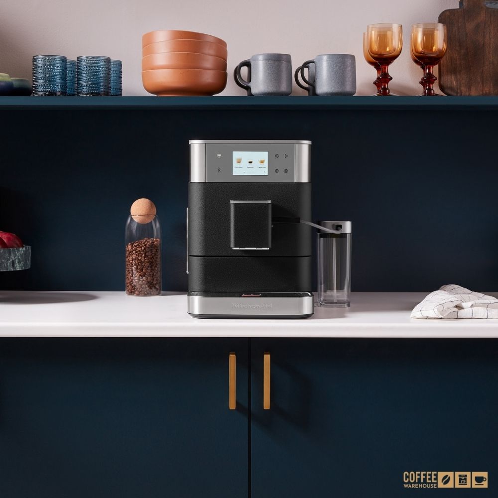 KitchenAid Super Automatic Espresso Machine KF7 - Cast Iron Black