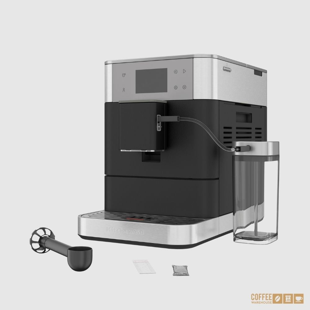 KitchenAid Super Automatic Espresso Machine KF7 - Cast Iron Black