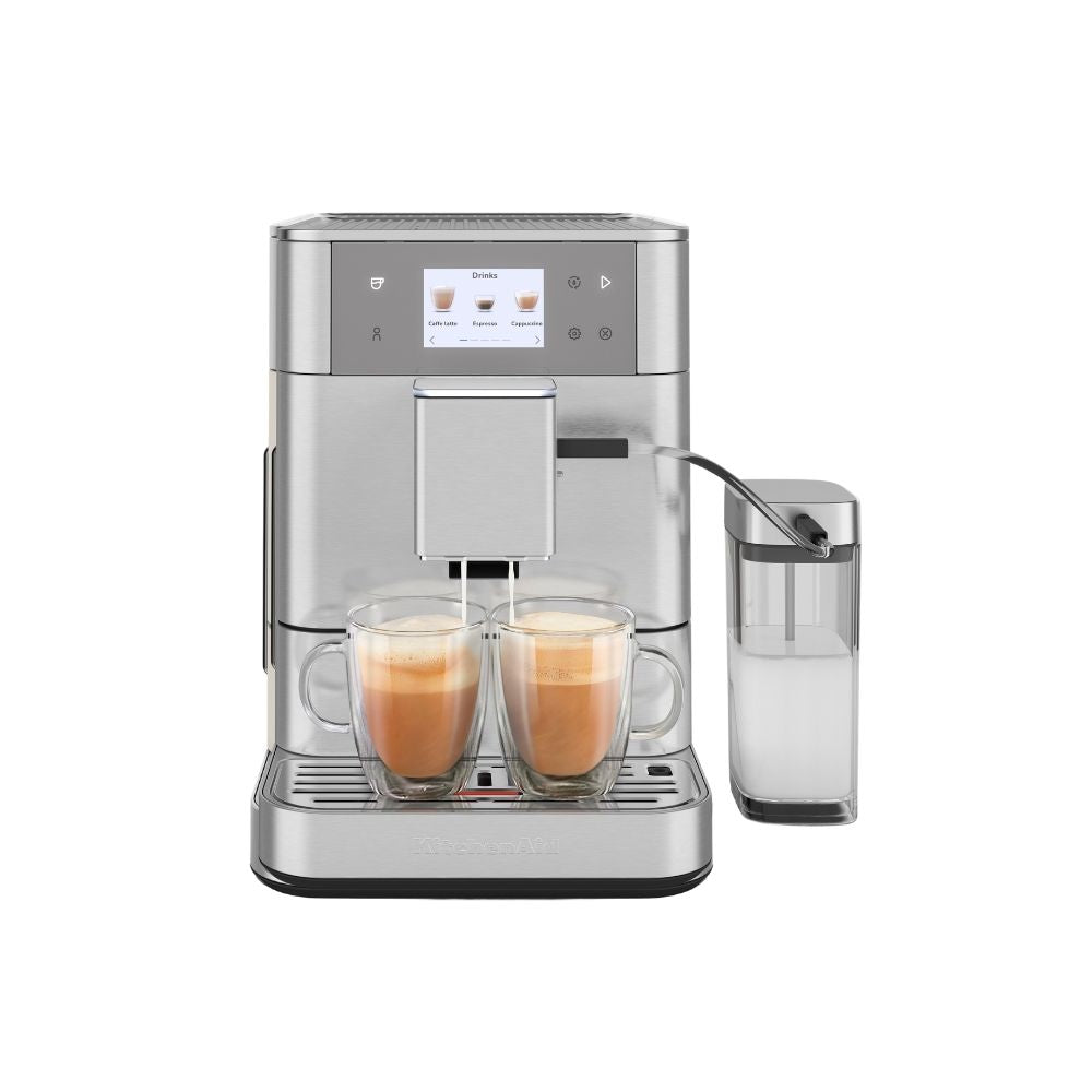 KitchenAid Super Automatic Espresso Machine KF7 - Stainless Steel Finish