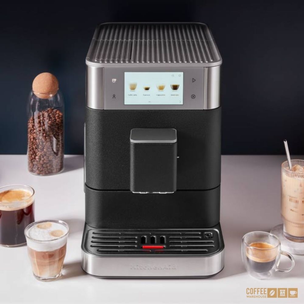 KitchenAid Super Automatic Espresso Machine KF8 - Cast Iron Black