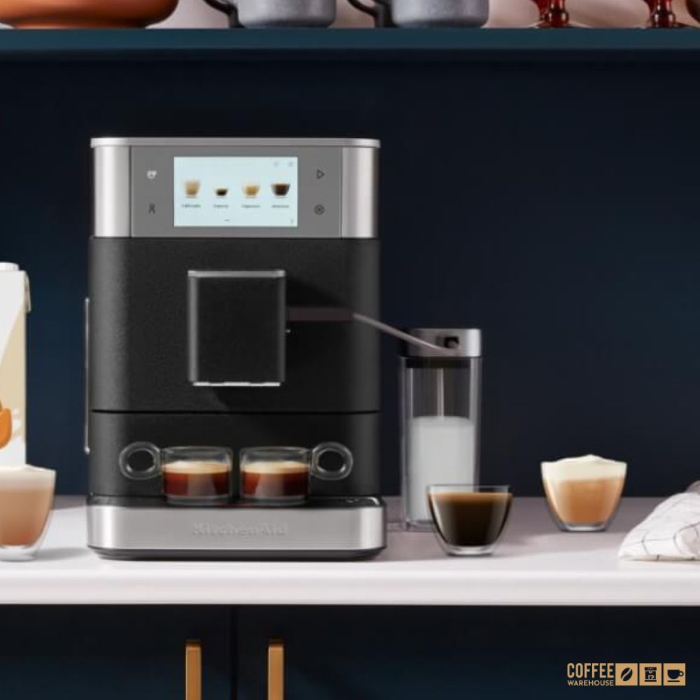 KitchenAid Super Automatic Espresso Machine KF8 - Cast Iron Black